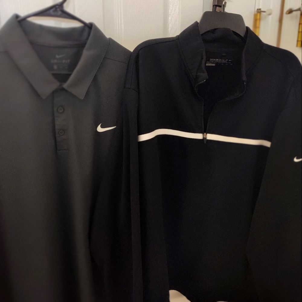 Nike Golf pull over & Dri fit Polo